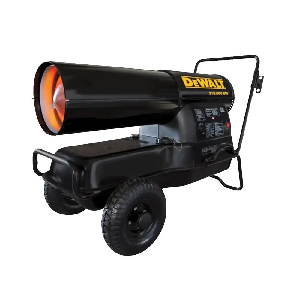 DeWalt F340775 Forced Air Heater 210000 BTU Heavy Duty Commercial Use