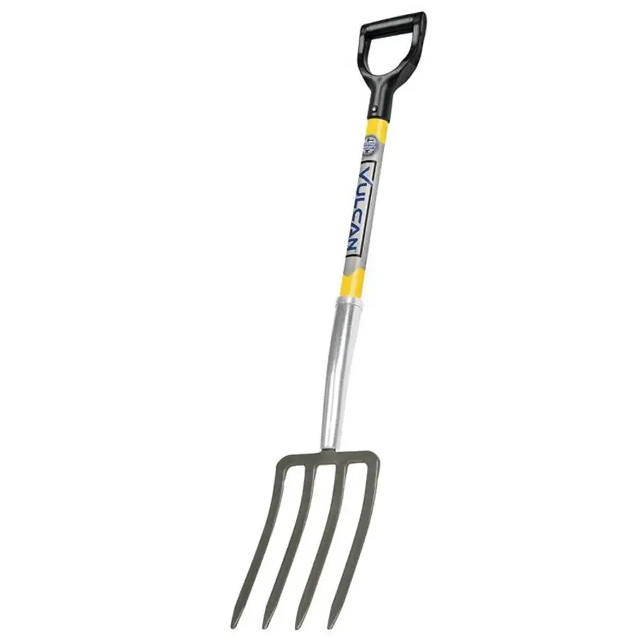 Vulcan 33259 Spading Fork Fiberglass Handle 4 Tines 30 Handle