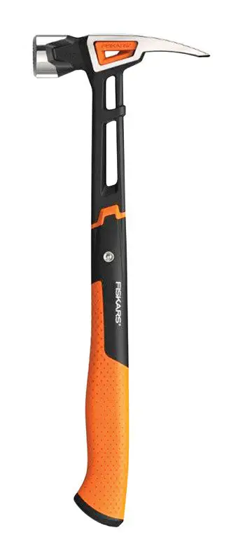 16 Inch 22Oz Framing Hammer Ergonomic Handle Fiskars
