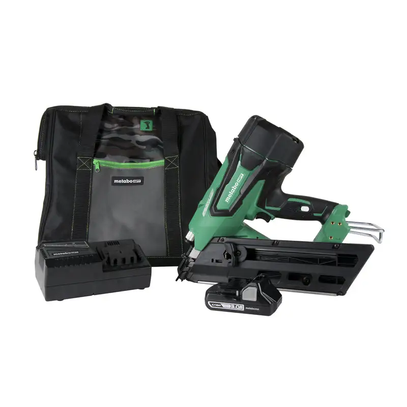 Metabo HPT 18V Cordless Stick Nailer 30 Degree Full-Sequential Framing Nailer Construction