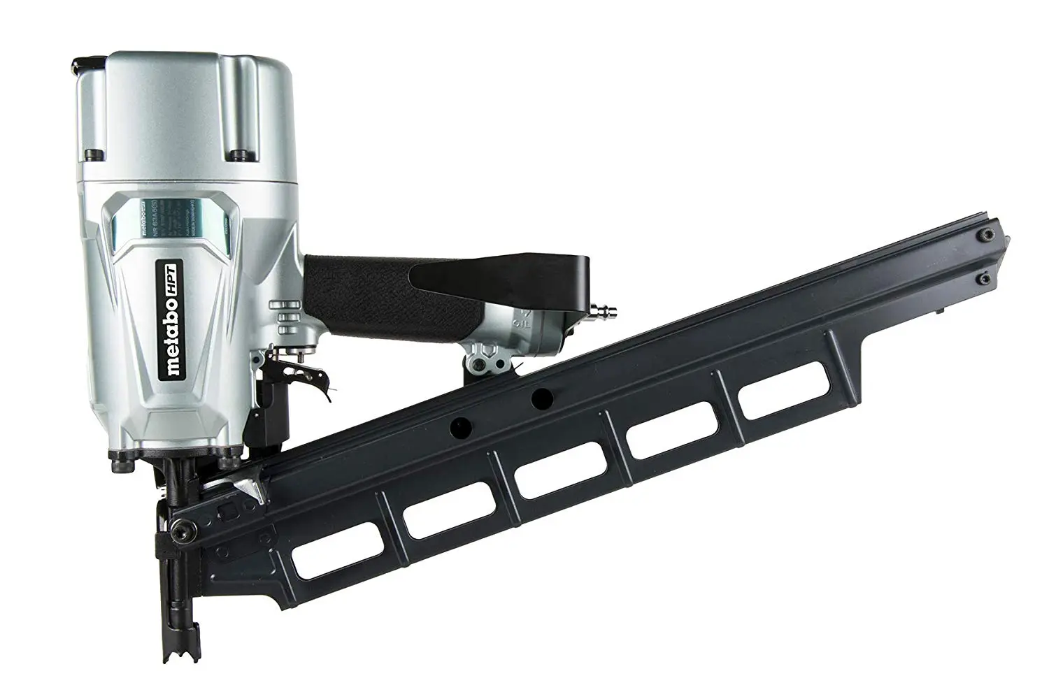 Metabo HPT NR83A5(S)M Plastic Collated Pneumatic Framing Nailer 3-1/4 Inch Heavy Duty Framing