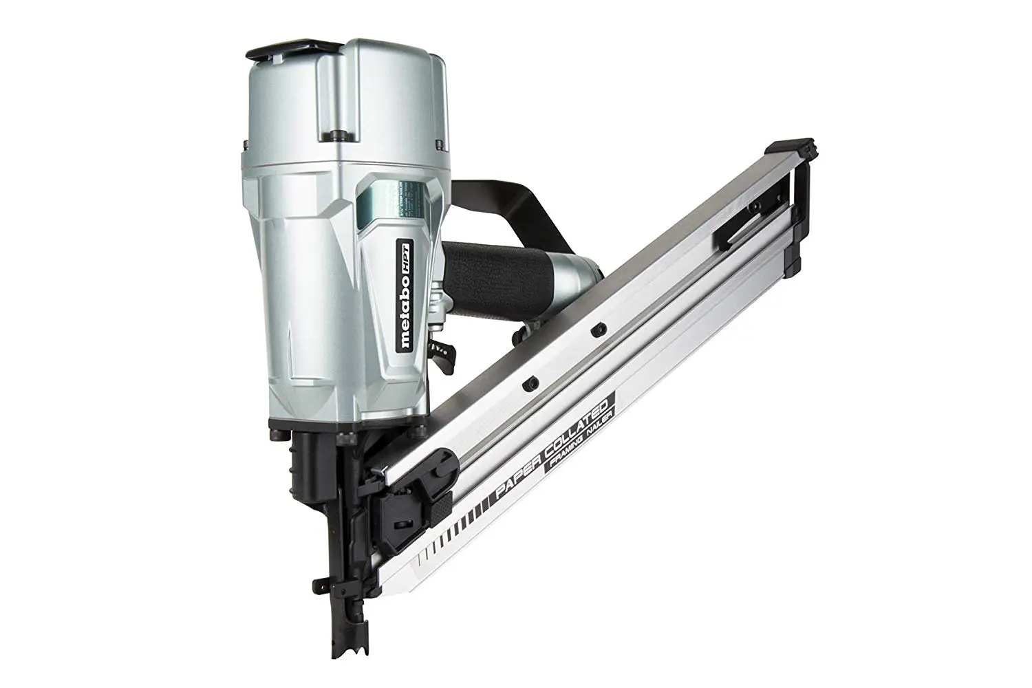 Metabo HPT NR83AA5M Paper Collated Pneumatic Framing Nailer 3-1/4 Inch Professional Contractors