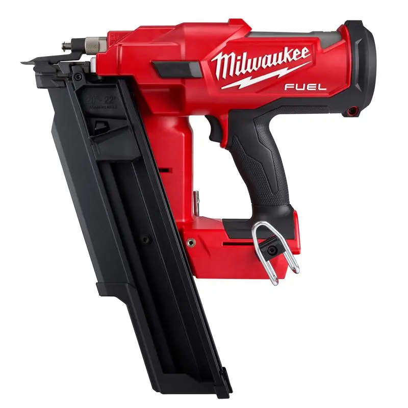 Milwaukee M18 Fuel 21 Degree Cordless Framing Nailer Full Round Head Nails