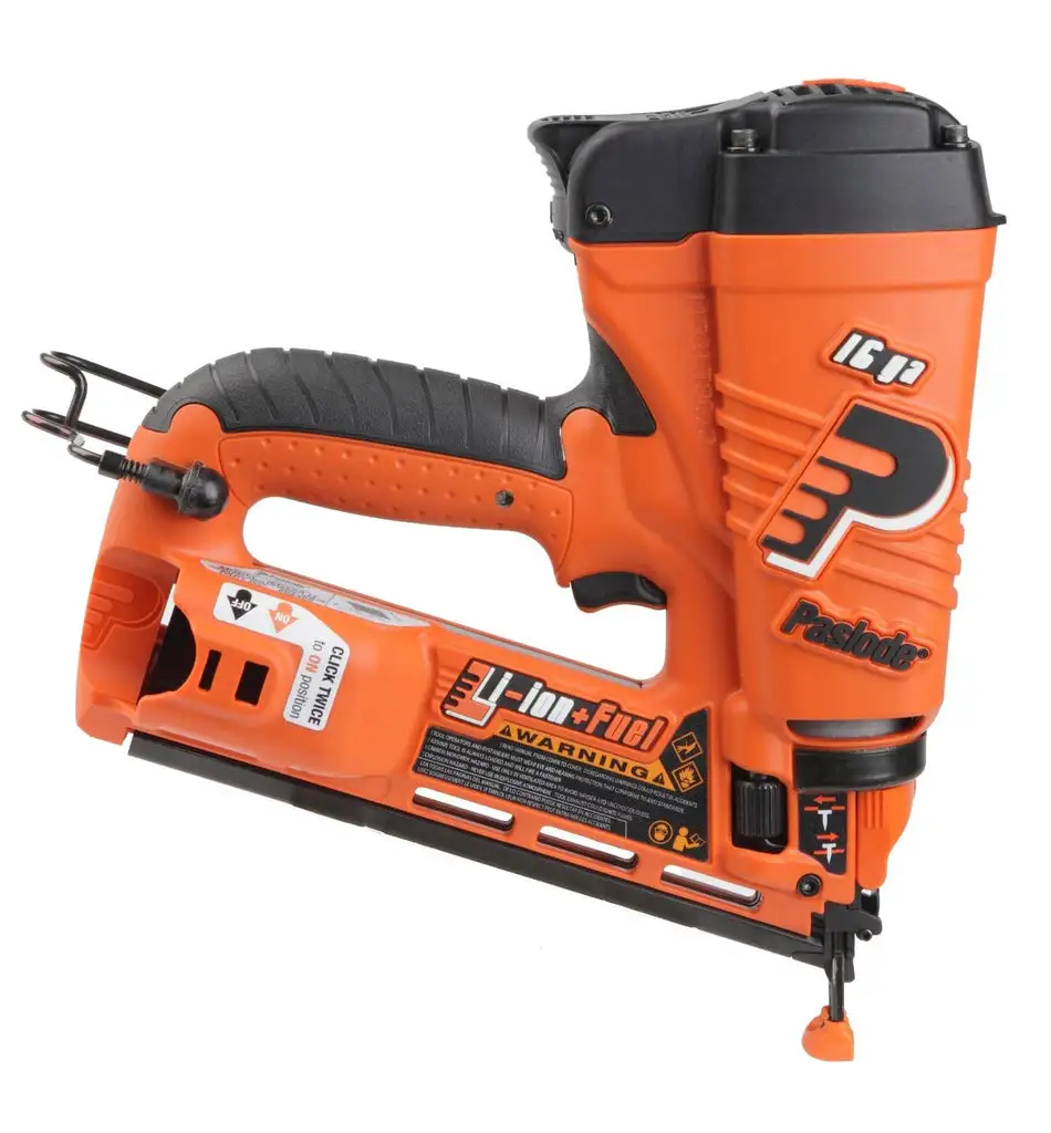 Paslode 905600 Cordless Electric Full Head Framing Nailer Kit - Orange - Professional Construction Tool