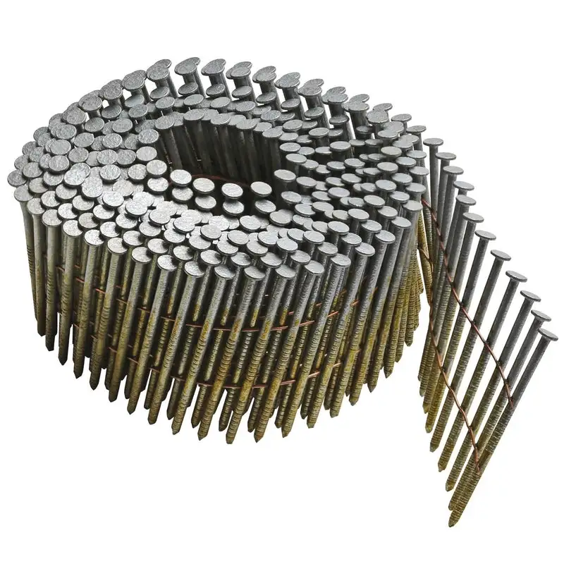 Bostitch 2-3/8 . L X 13 Ga. Angled Coil Coated Framing Nails 15 Degree 2700 Count