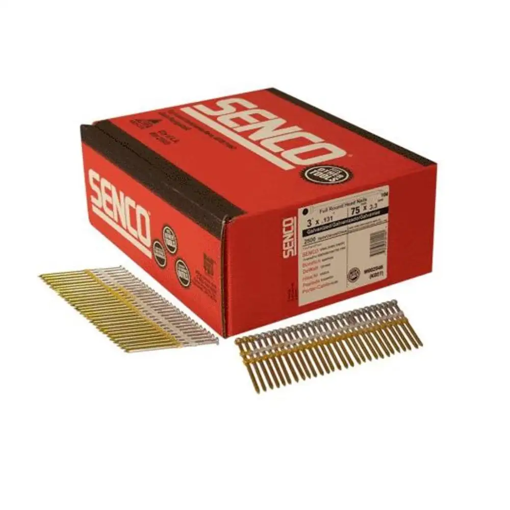 Senco KD27ASBS Angled Strip Framing Nails 3 Inch Professional Construction