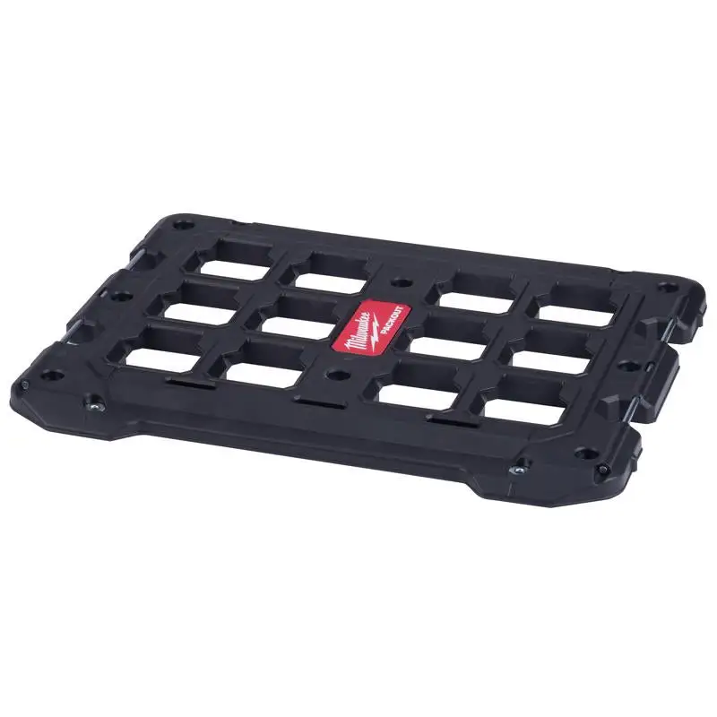 Milwaukee PACKOUT Garage Organizer Storage Impact-Resistant Poly 10 Compartments Red