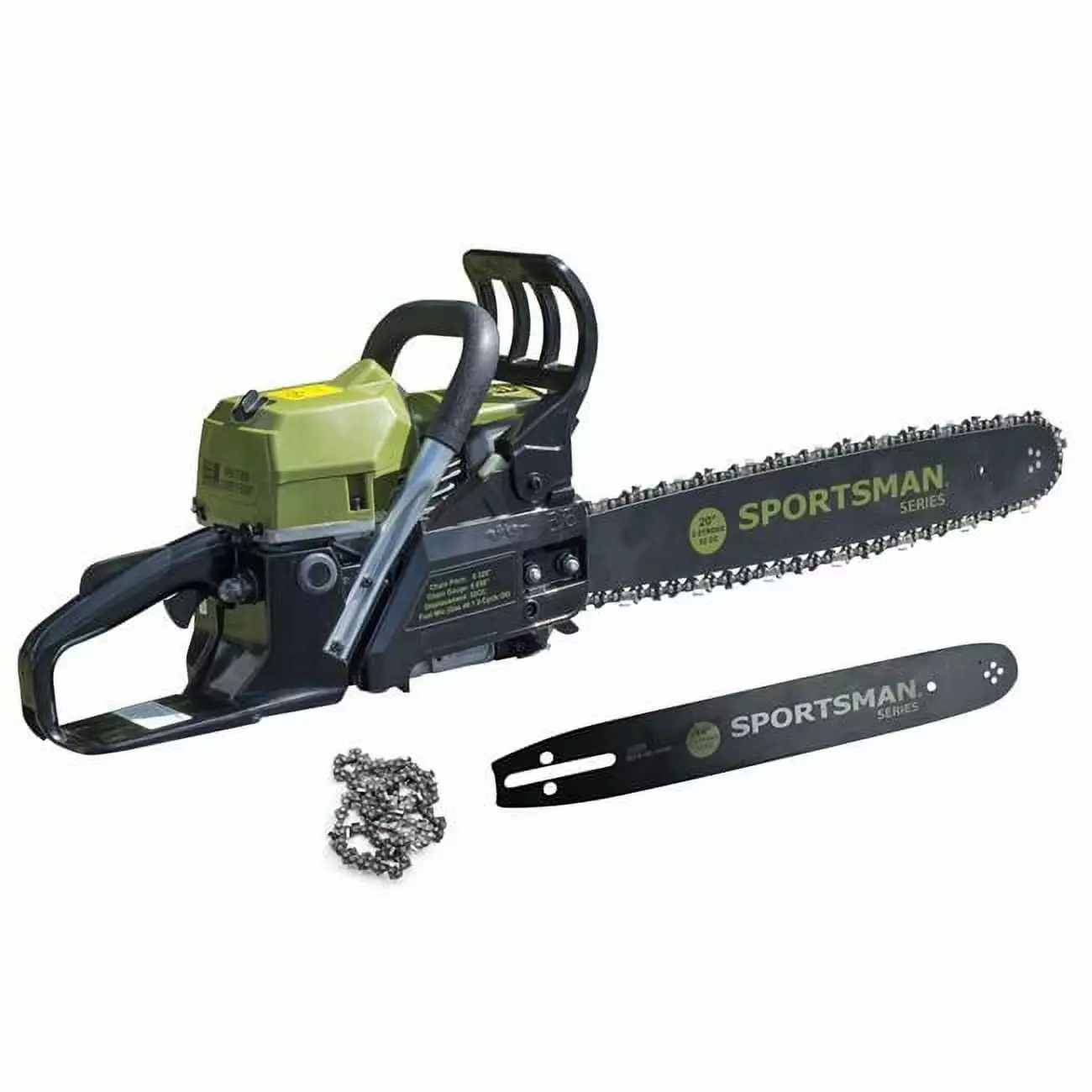 20 & 14 . 52 cc Gas 2-Stroke Rear Handle Chainsaw Combo Kit Book Publishing Company