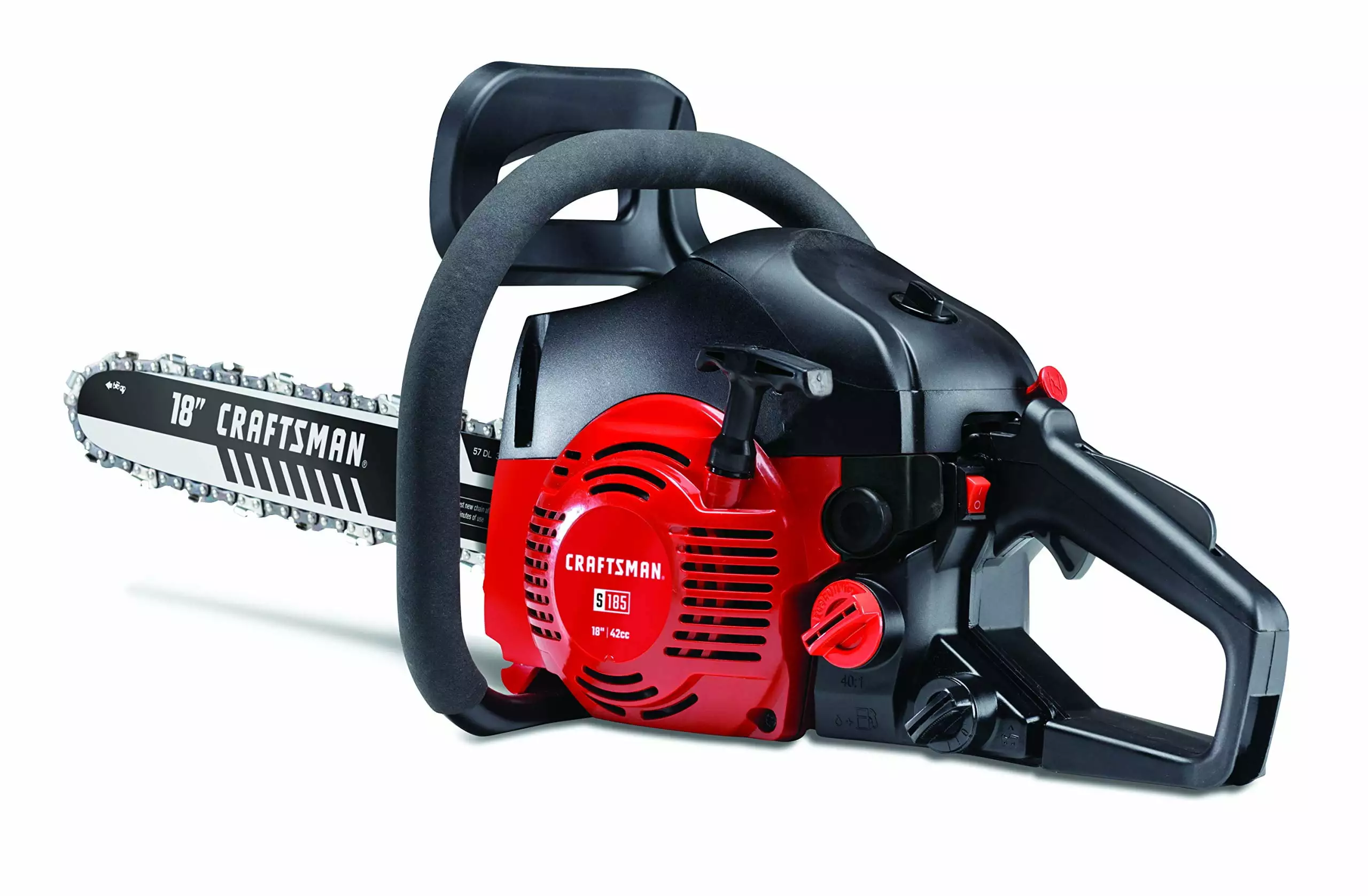 Craftsman S185 18 . 42 cc Gas Chainsaw CMXGSAMCN4218