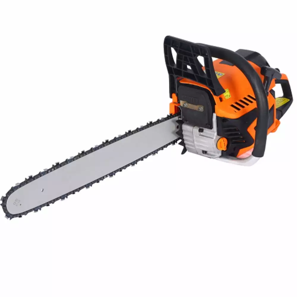 Chainsaw gas 20inch .58cc Gasoline Chain Saw Trees .Wood Cutting 2-cycle EPA Compliant - Orange Hypeshops