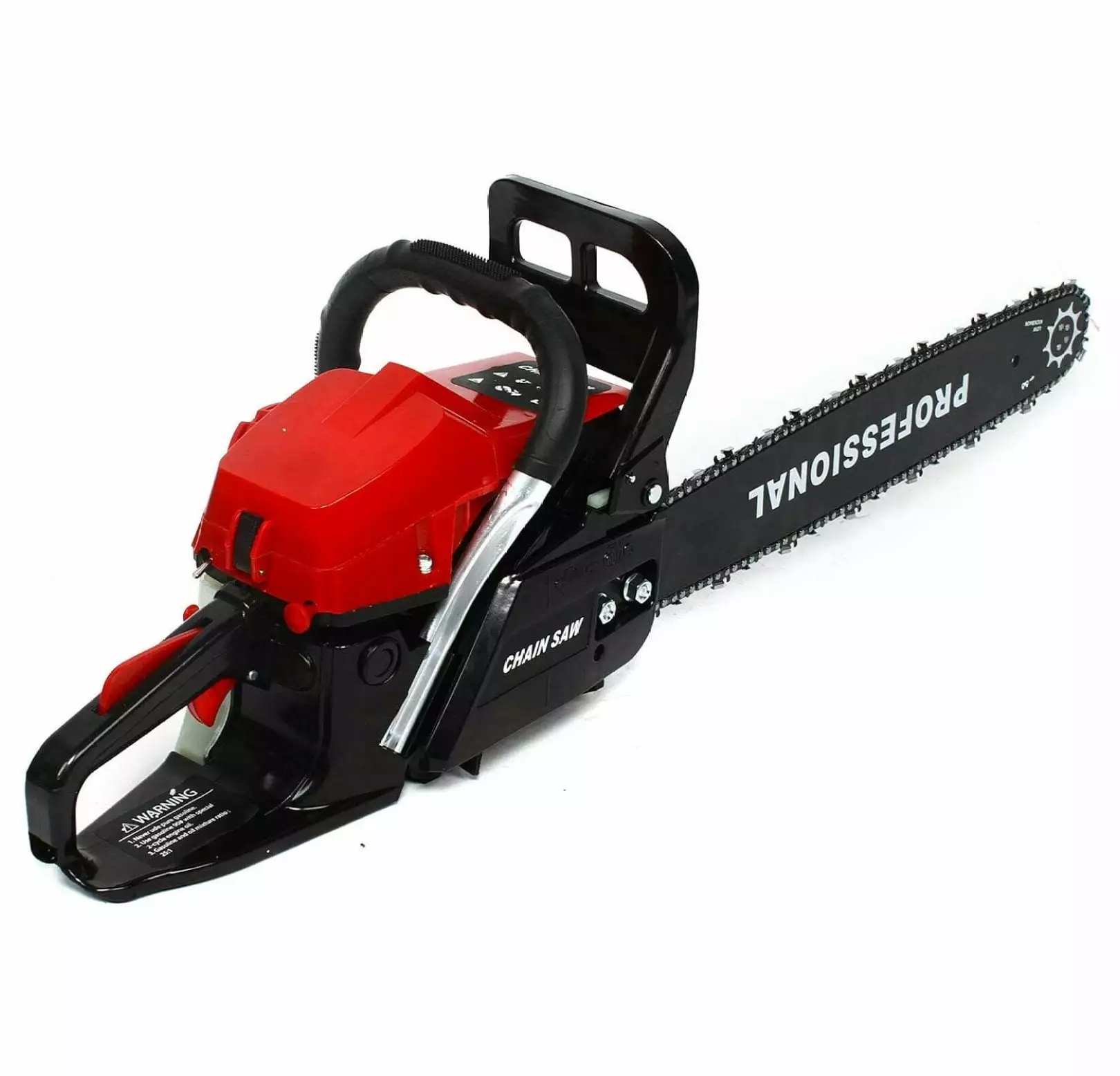 62CC 12500R 2-Cycle 2Stroke Crankcase Gasoline Powered Chainsaw 20Bar Chain Saw Bar Engine Wood Cutting Tool 2600W USA STO...