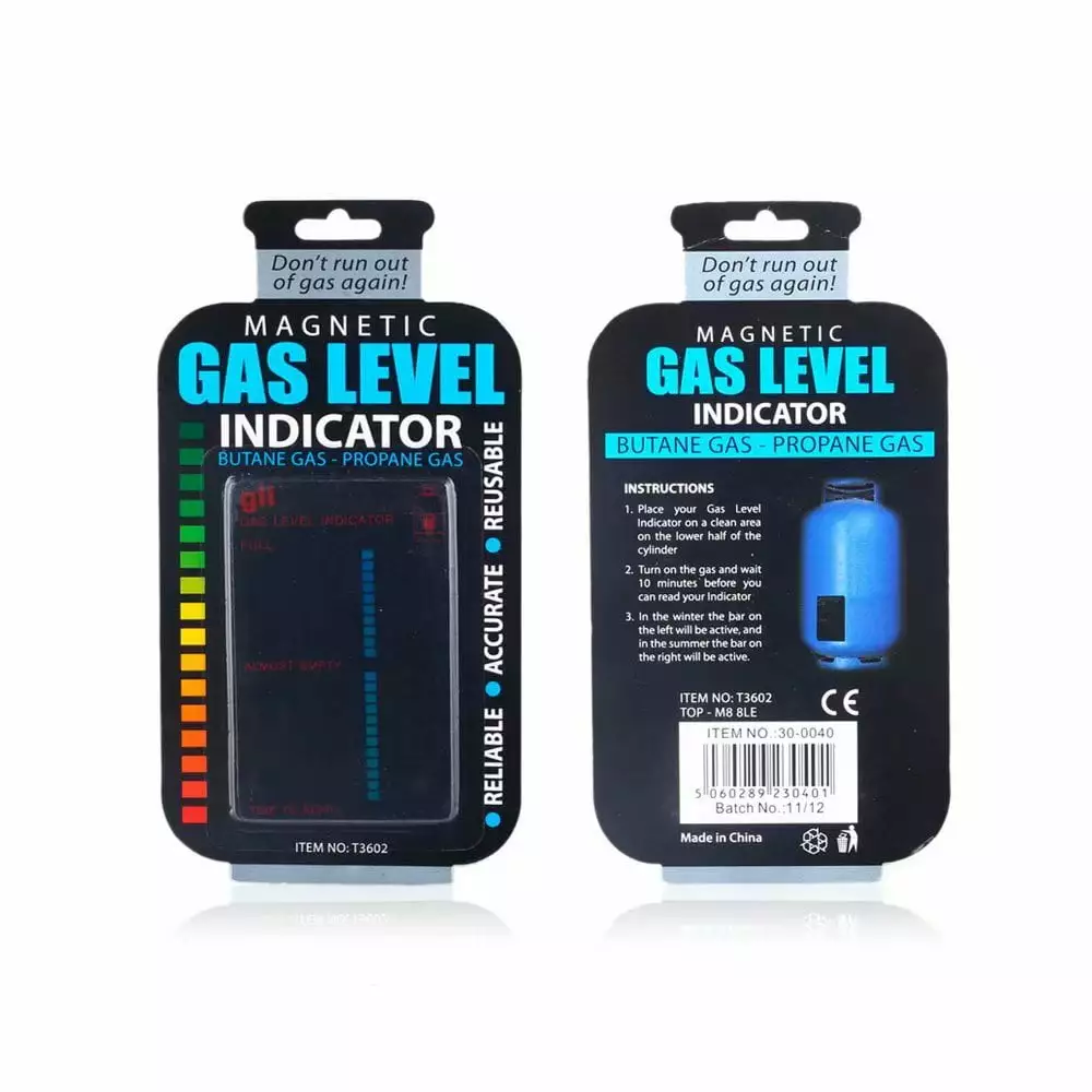 Magnetic Gauge Propane Butane LPG Fuel Gas Tank Level Indicator 2 Pack QCFTRS
