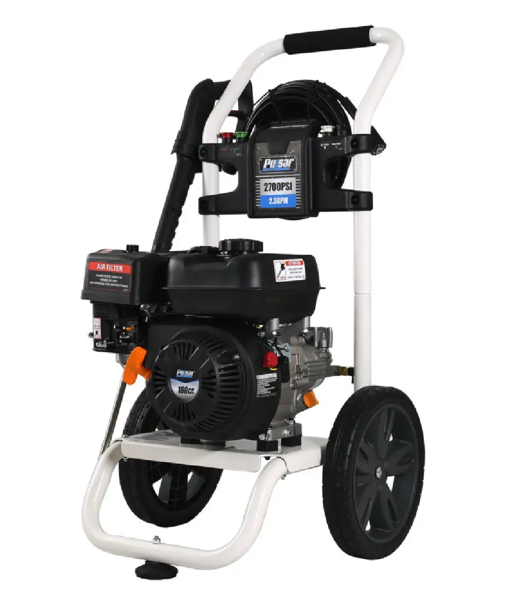 Pulsar W2800H Gas Pressure Washer 2.3 GPM 2700 PSI Heavy Duty Cleaning Tasks
