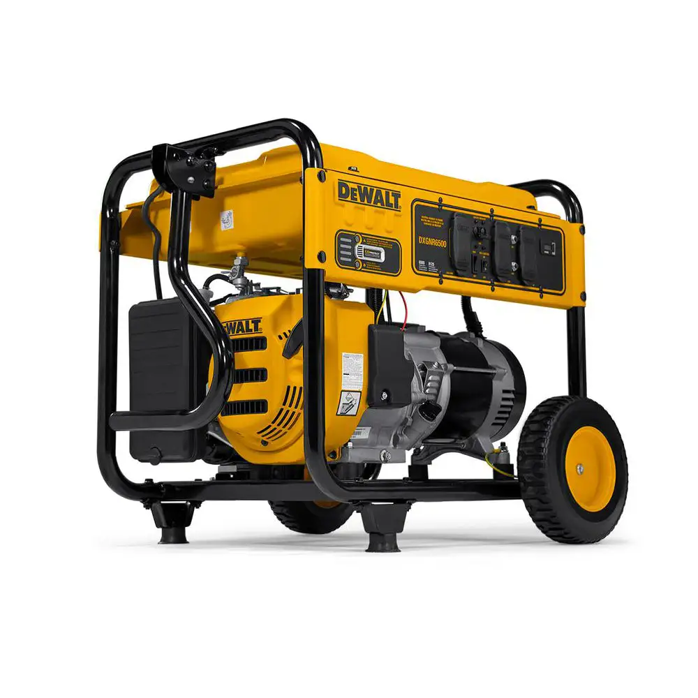 DeWalt DXGNR6500 6500-Watt Gasoline Powered Portable Generator Heavy Duty Use