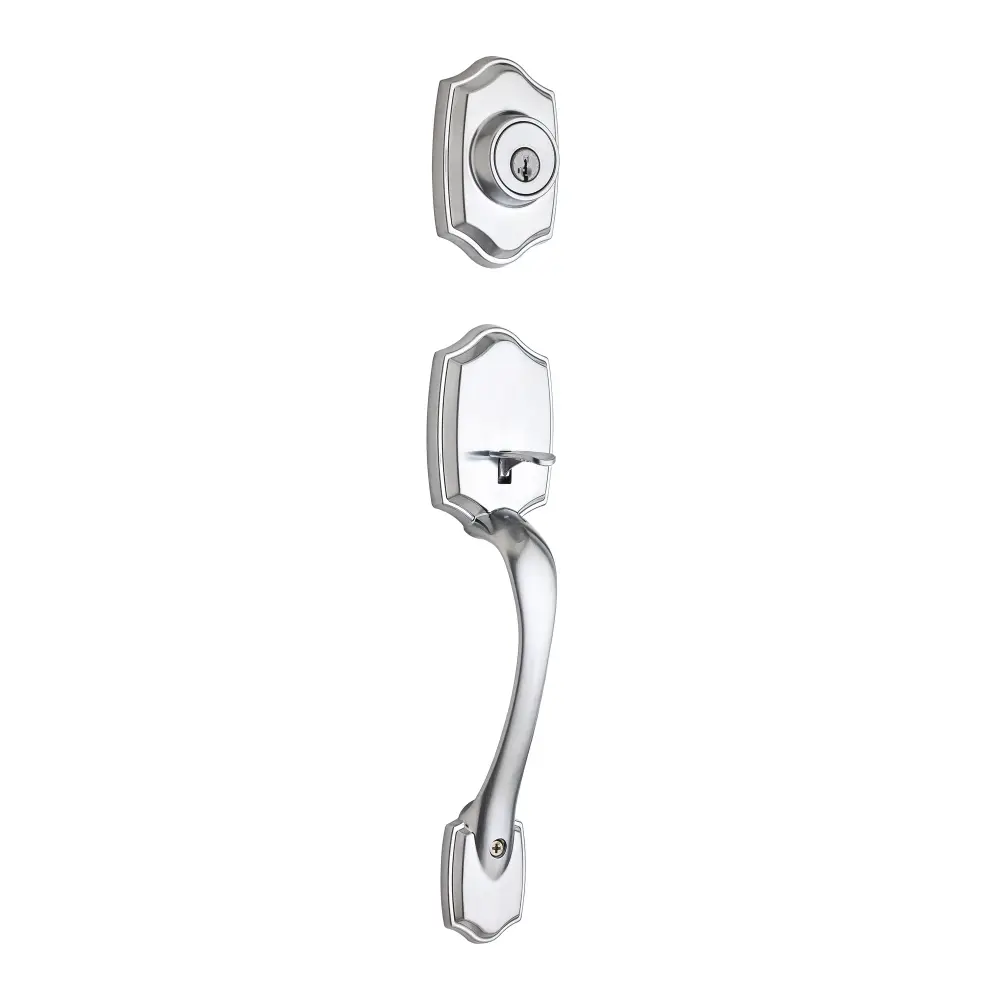 Brentwood Handleset Belmont Interior Handle, Satin Chromium