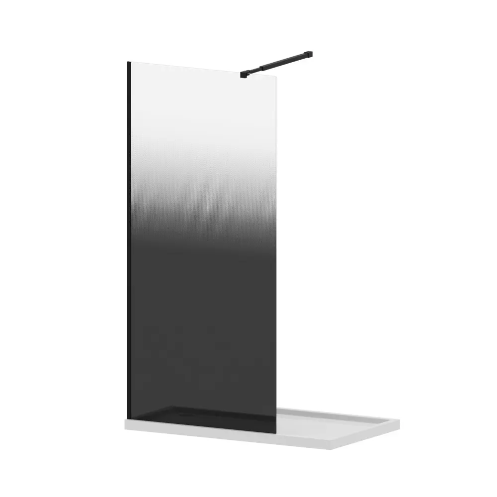 Gradient Shower Door Handle - Matt Charcoal
