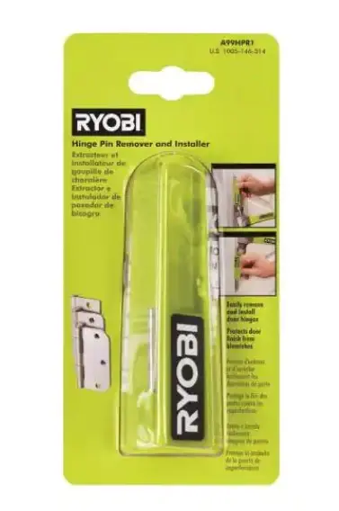 RYOBI Hinge Pin Remover and Installer *DAMAGED BOX* Rust-Proof Finish