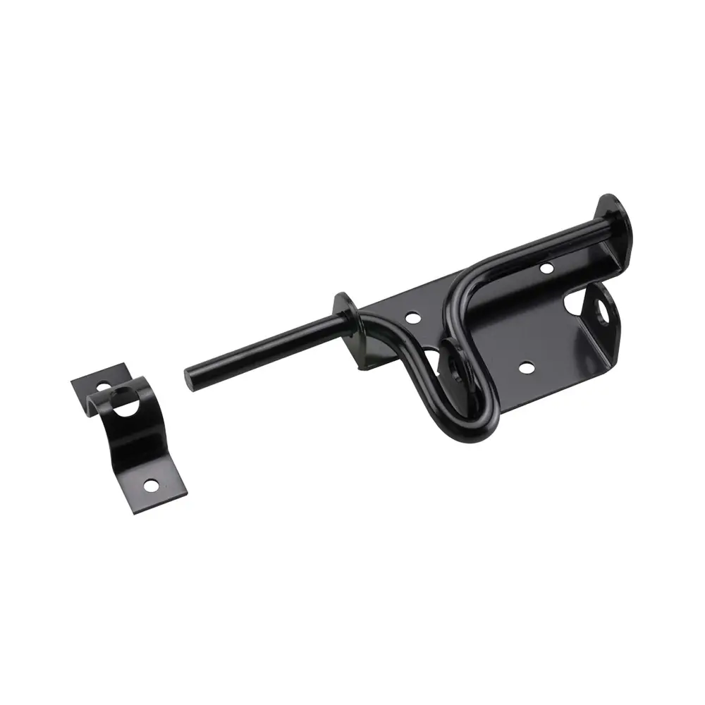 Slide-Action Gate Latch # 303, Jet-black