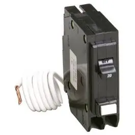 GFCI Circuit Breaker Single Pole 15A 120-Volt Home Electrical Safety Various