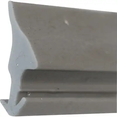Slide-Co P-7786 Glass Glazing Spline 0.160 W x 0.445 H Gray Window Repair Tool