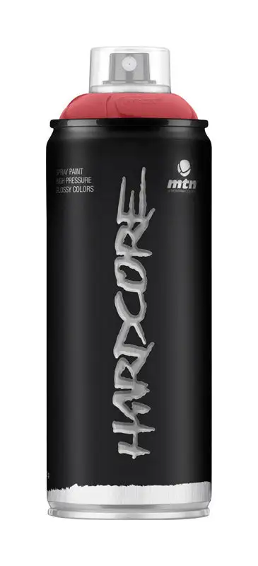 MTN Hardcore Gloss Bordeaux Red Spray Paint 11 oz Pack 6