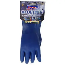 Heavy-Duty Neoprene Gloves Latex-Free XL Pair Bluettes