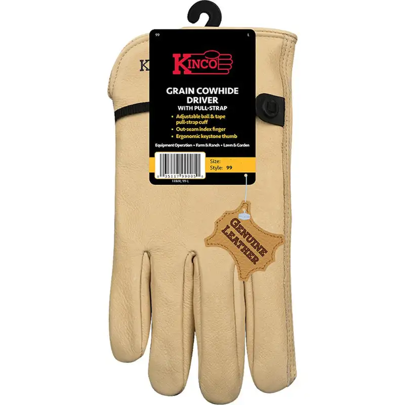 Boss Men's Indoor/Outdoor Jersey Work Gloves Brown Size Small 1 Pair