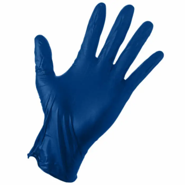 Grease Monkey 23555-110 Men's Heavy-Duty Fits All Latex Gloves Blue 50-Count