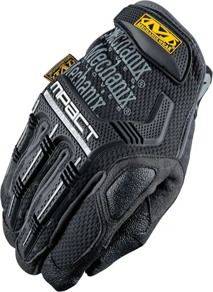 Mechanix Wear MPT-58-009 M-Pact Black Medium Gloves Construction and Automotive Work