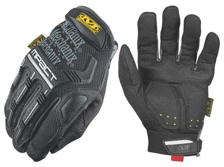 Mechanix Wear MPT-58-012 M-Pact Glove Black XX-Large Heavy Duty Work and Protection