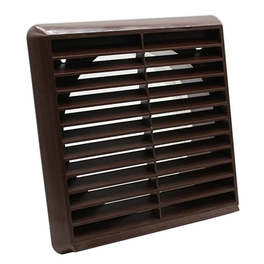 Airvent 150mm Chestnut Fixed Louvre Grille