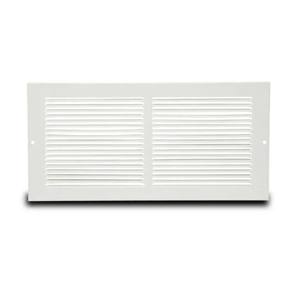 MF3RG1414W METAL-FAB Alabaster Return Air Grille, 1/3" Spacing, 14" X 14"
