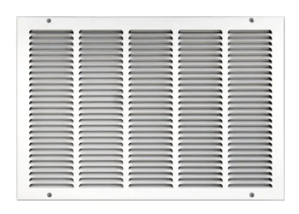 MFBG366W METAL-FAB Snow Baseboard Grille, 1/2" Spacing, 15"