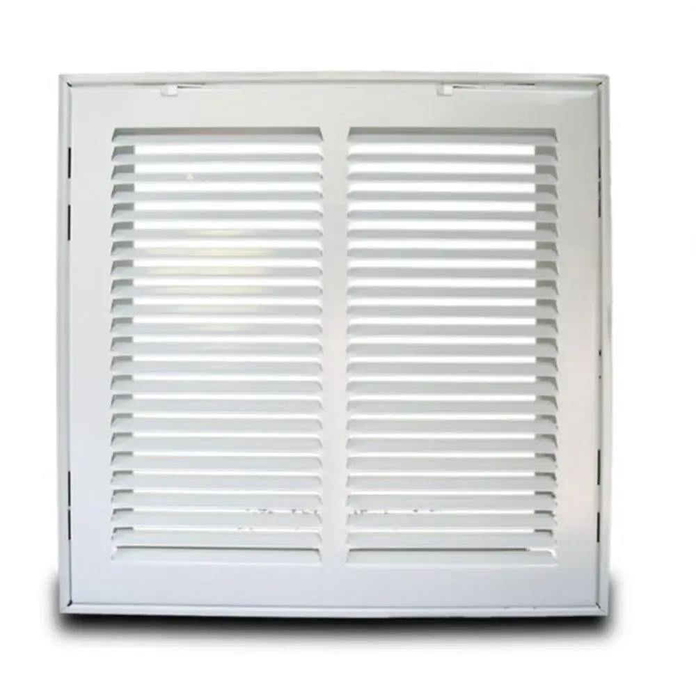 MFRG1410W METAL-FAB Pearl Return Air Grille, 1/2" Spacing, 14" X 10"