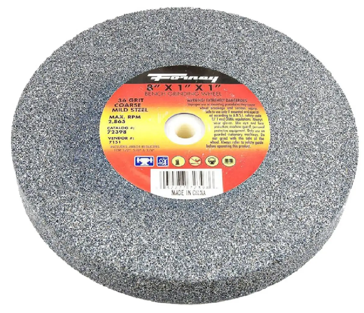 Forney 72398 Bench Grinding Wheel 36-Grit