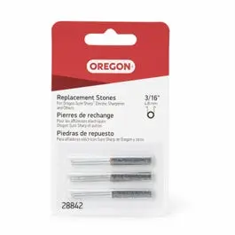 Grinding Stones 3/16-Inch 3-Pack Sure Sharp Grinder Oregon
