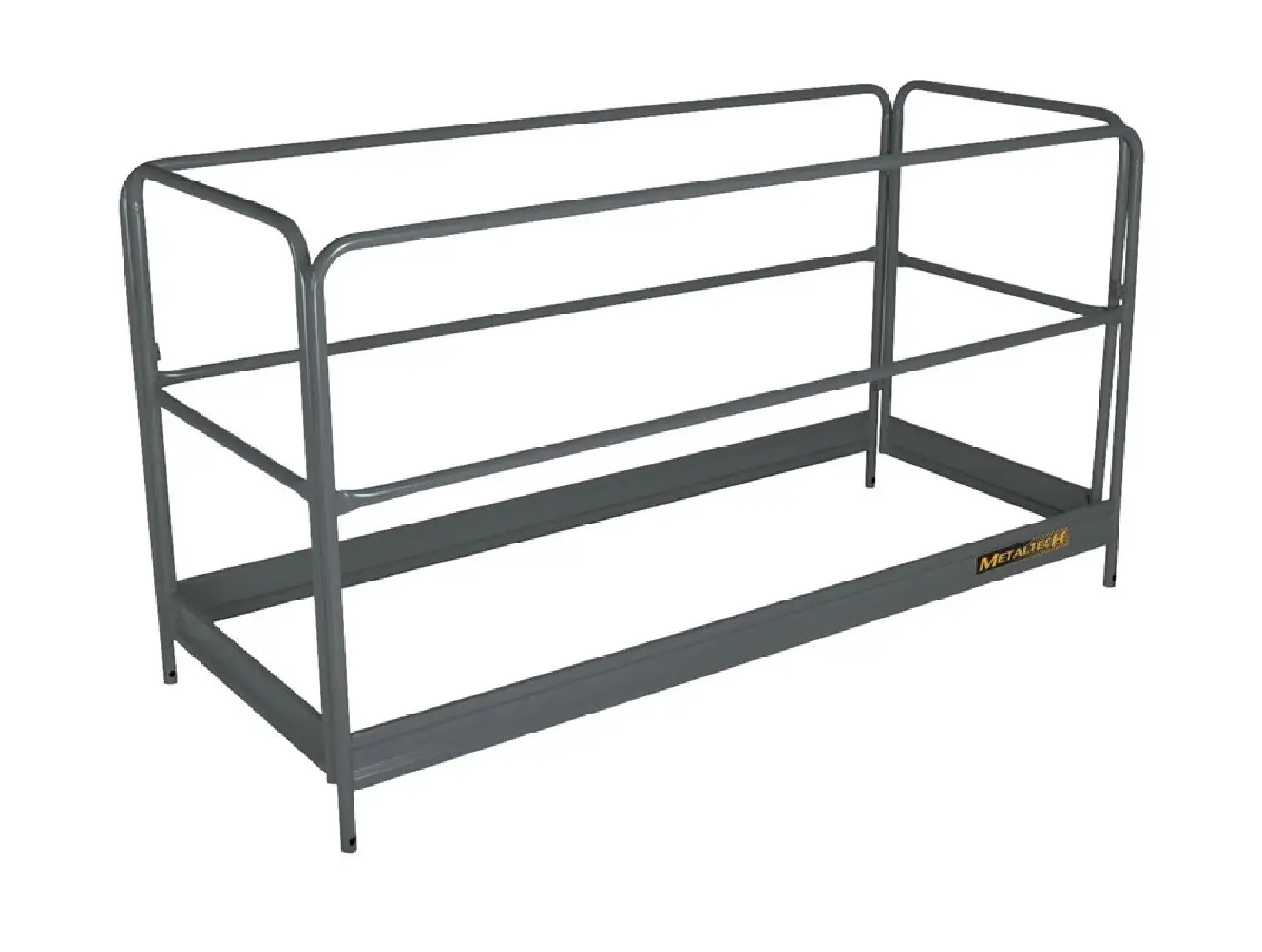 MetalTech I-BMSGRJP Scaffold Guardrail System Safety Rail Construction and Maintenance