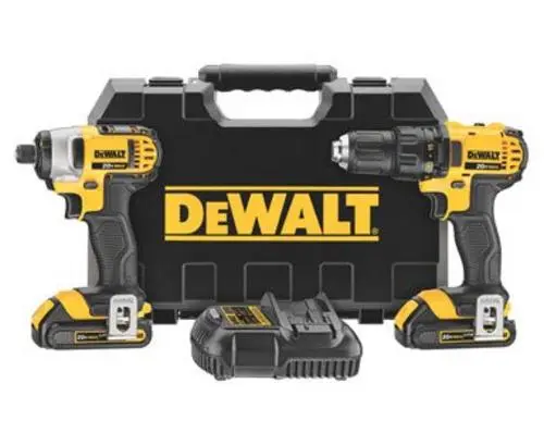DeWalt Cordless Hammer Drill & Impact Driver Kit - Buy Online Now