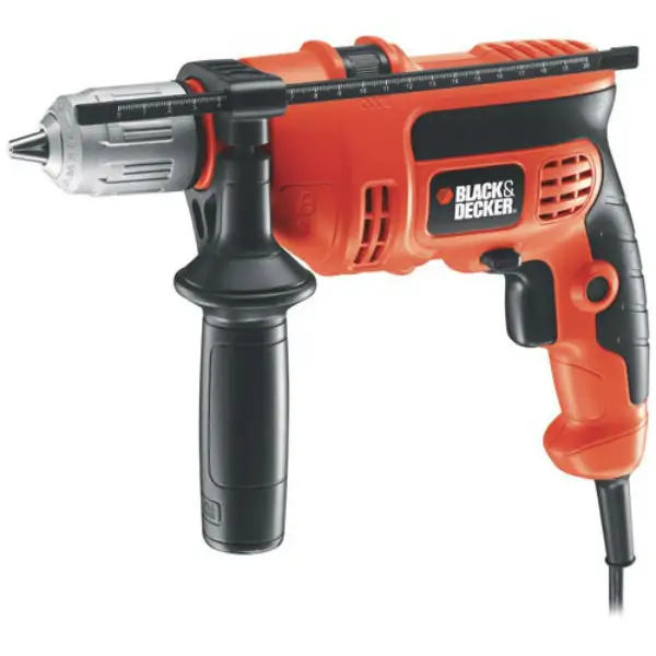 Black & Decker DR670 Powerful Compact Hammer Drill 6.0 Amp 1/2-Inch