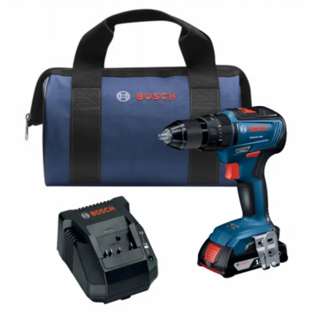 Bosch GSB18V-490B12 EC Brushless Hammer Drill/Driver Kit 18 Volt