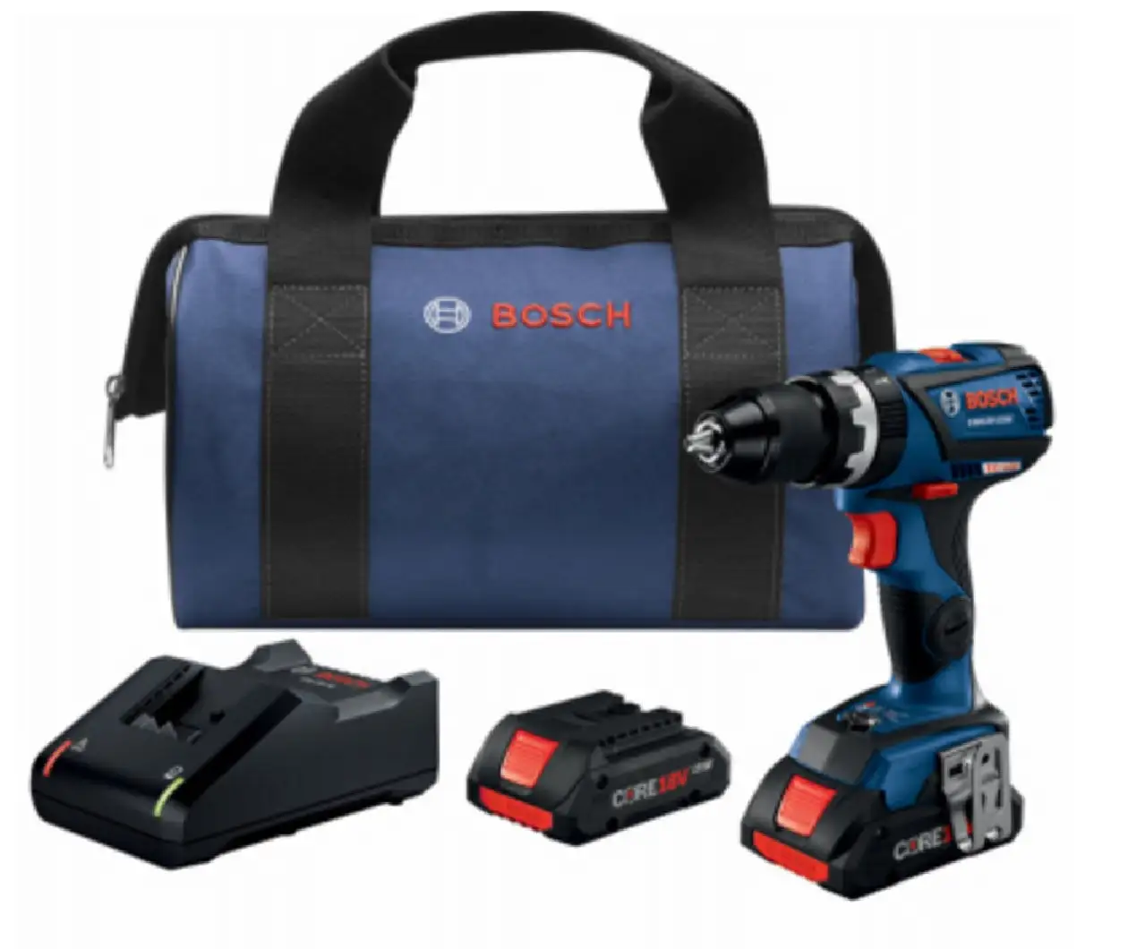 Bosch GSB18V-535CB25 18V Compact Tough Hammer Drill 1/2 Inch Chuck