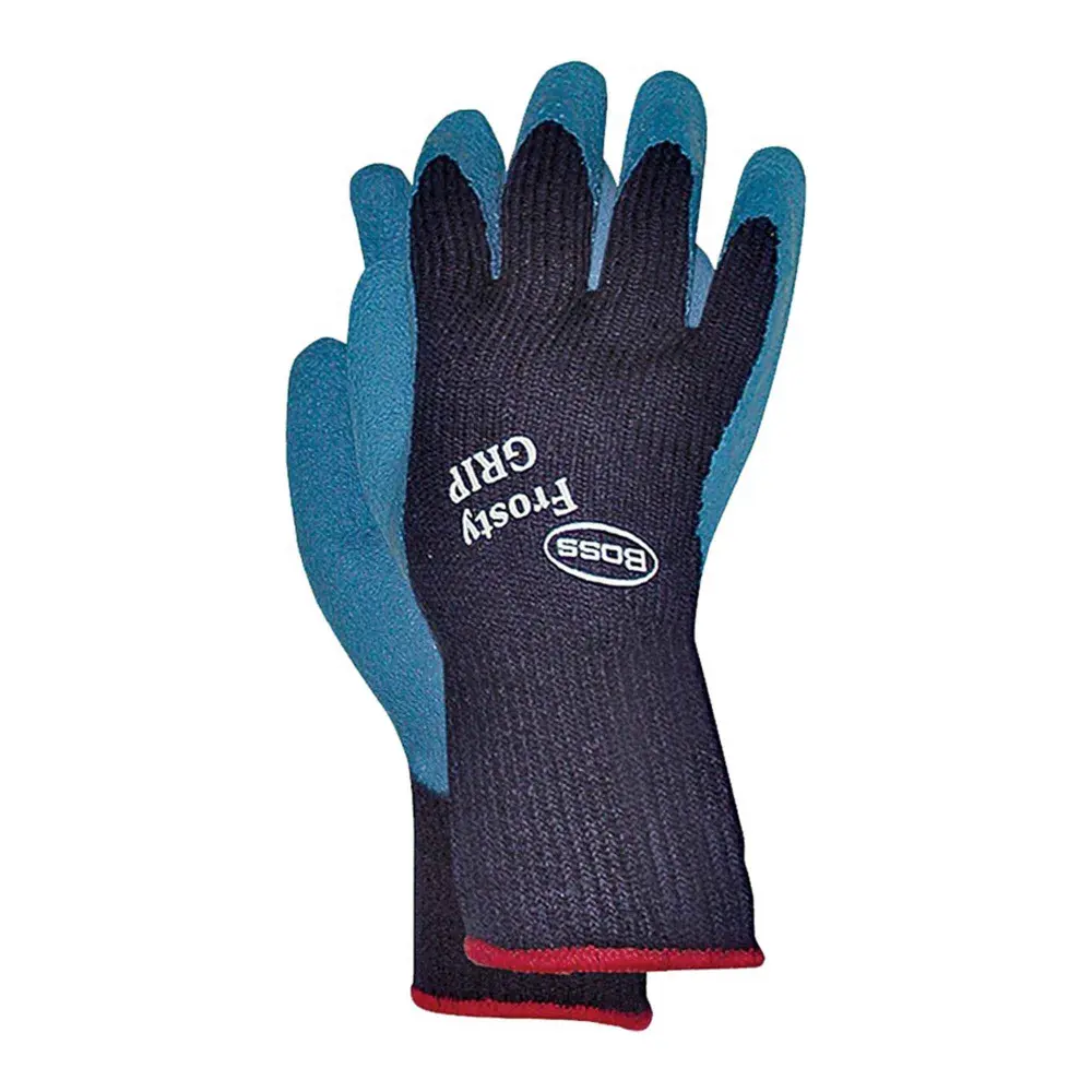Frosty Grip Rubberized Coated Insulated Gloves, Large