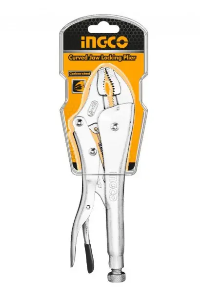 INGCO 10" Curved Jaw Locking Plier HCJLW0210