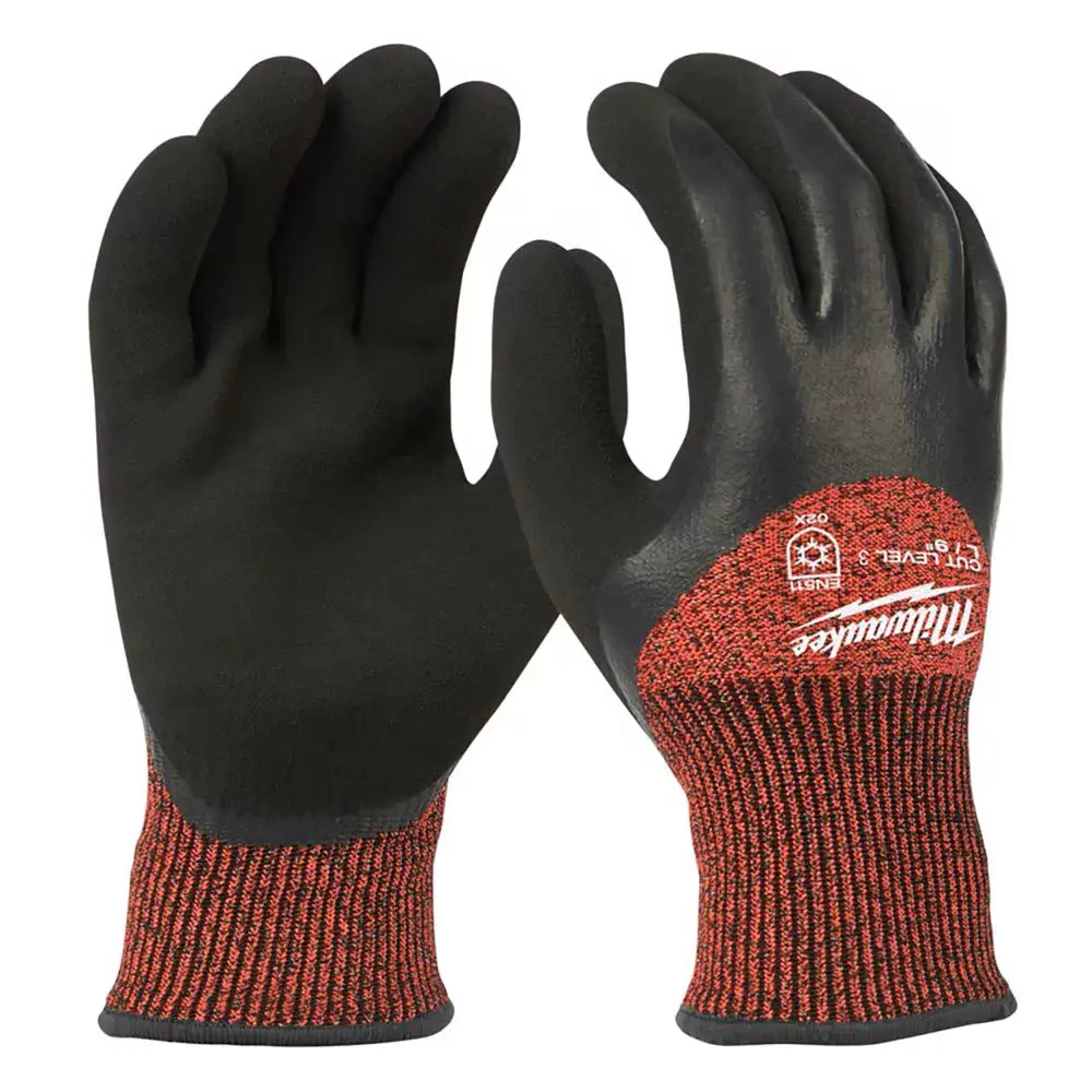 Level 3 Cut Resistant Winter Insulated Work Gloves, Spacious