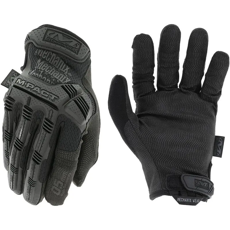 Mechanix Wear M-Pact Series MPSD-55-009 Tactical Gloves, M, Thorough, Sweat Wipe Thumb, Hook and Loop Cuff, Covert