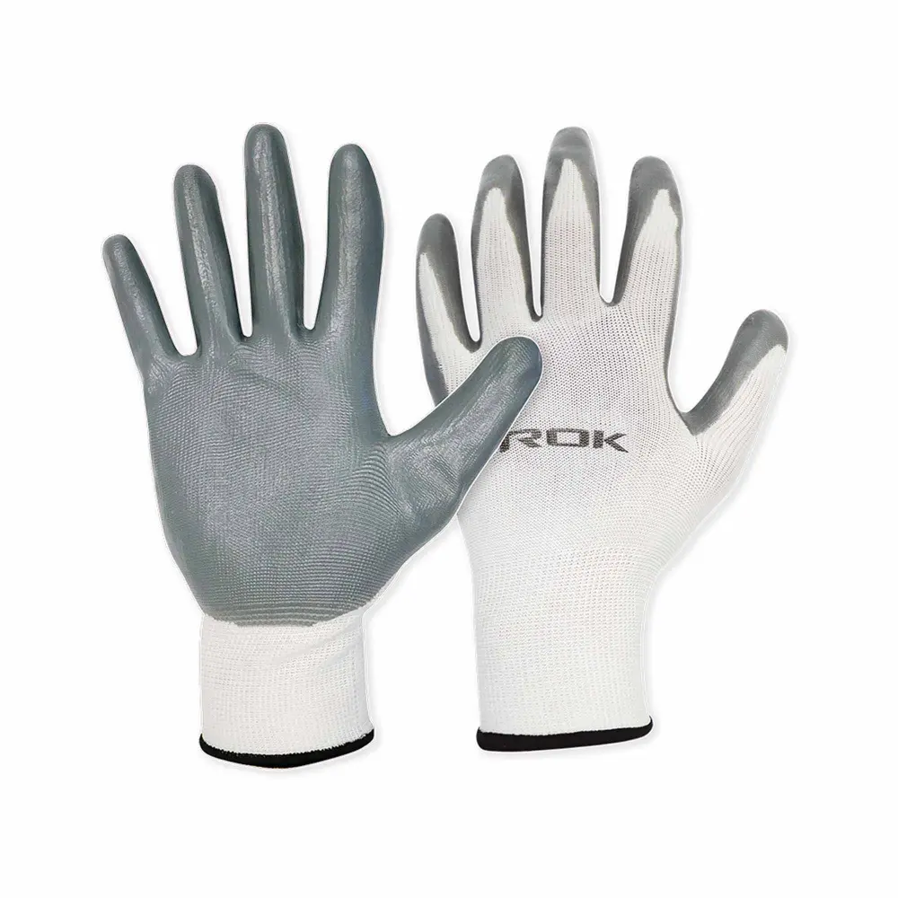 Nitrile Coated Gloves, 6 Pairs