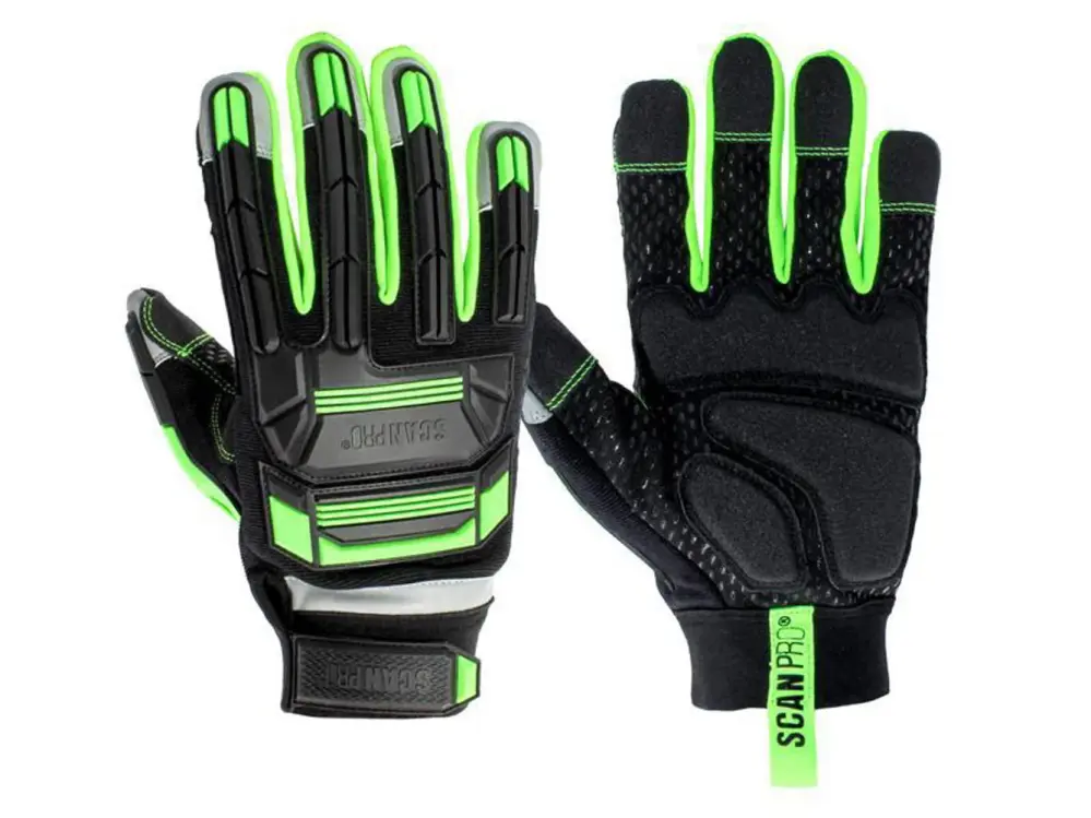 Scan Anti Impact Synthetic Leather & Polymer Gloves - Xxl (Size 11)