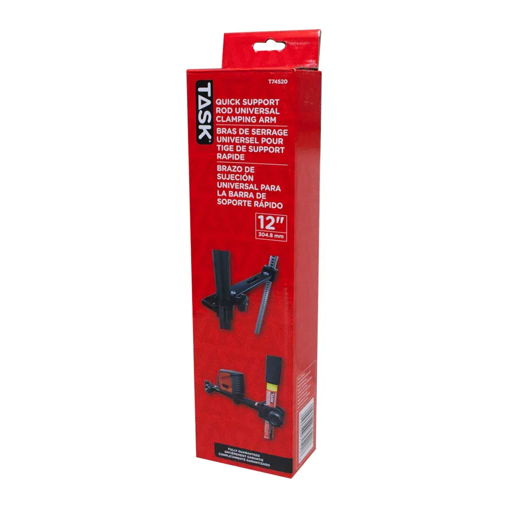 Universal Quick Support Rod Clamp Arm, 12"
