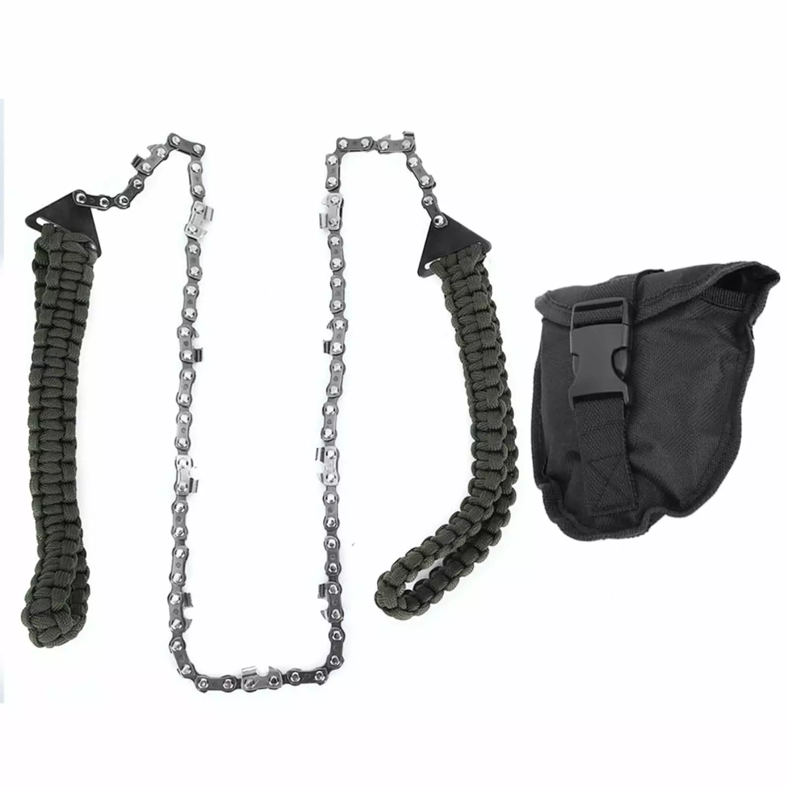 Sturdy Hand Chain Saw. Travel-friendly Chainsaw. 25.6In Long Yard Pruning And Trimming Hiking Or Garden Work Outdoors Enth...