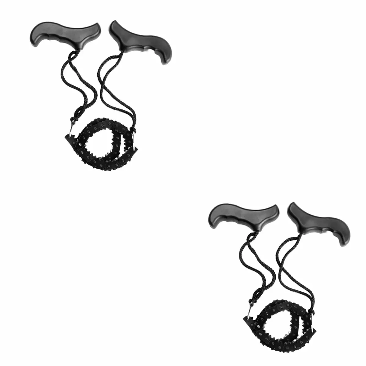 2 Pcs Pocket Chain Saw Chainsaw Travel-friendly Survival Electric Motorcycle Saws Gasoline Hand-held Wire Outdoor Chainsaw...